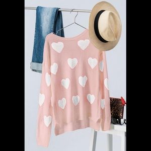 Heart sweater